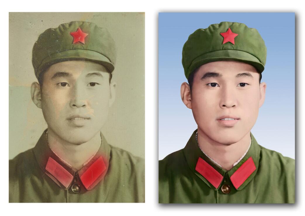 蓬安破损照片修复-18